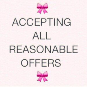 ACCEPTING ALL REASONABLE OFFERS!